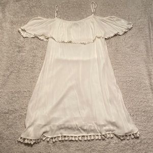 Angie Cold Shoulder Spaghetti Strap Dress